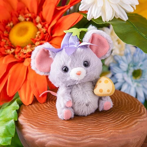 Japan Tokyo Disney Resort Plush Keychain Mouse Cheese Tinker Bell fantasy Spring