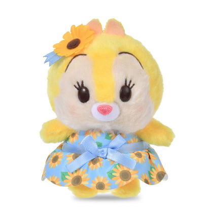 Japan Tokyo Disney Store Clarice Plush Toy Sunflower Urupocha-chan Chip and Dale