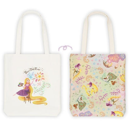 Japan Tokyo Disney Resort Tote Bag Rapunzel Lantern Festival Fantasy Springs