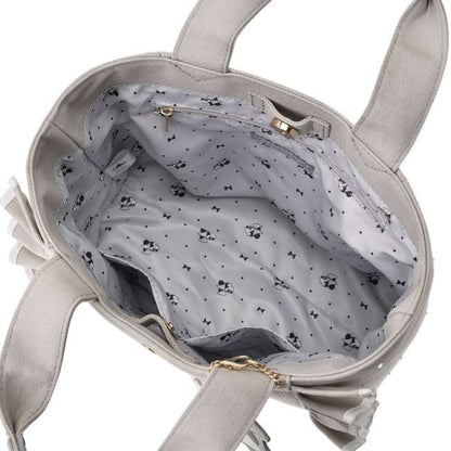 Japan Tokyo Disney Store Minnie JILL JILLSTUART Tote Bag Bag Charm Jeweled Frill