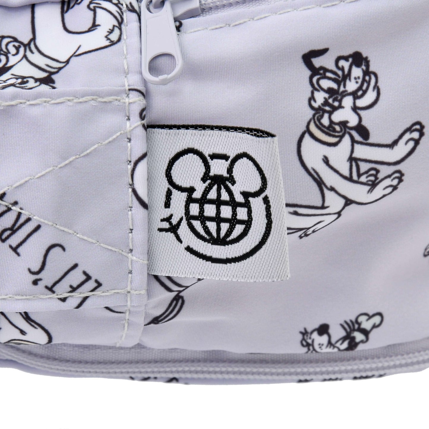 Japan Tokyo Disney Store Mickey Clothes Compression Storage Pouch L Purple