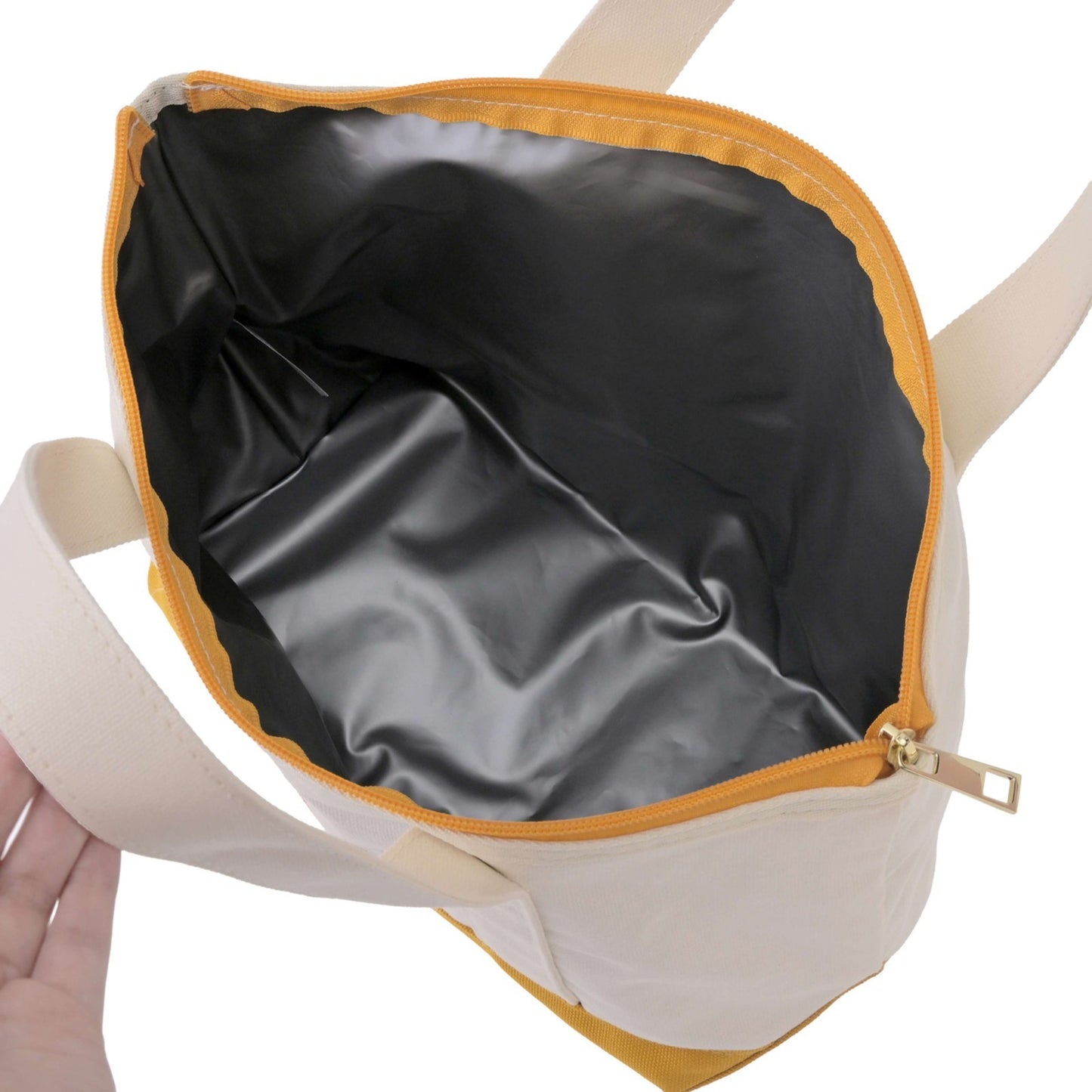 Japan Tokyo Disney Store Winnie the Pooh Cool Tote Insulated Bag S Bicolor