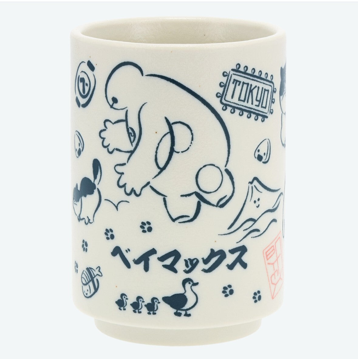 Japan Tokyo Disney Resort Baymax Big Hero 6 Japanese Mug Yunomi