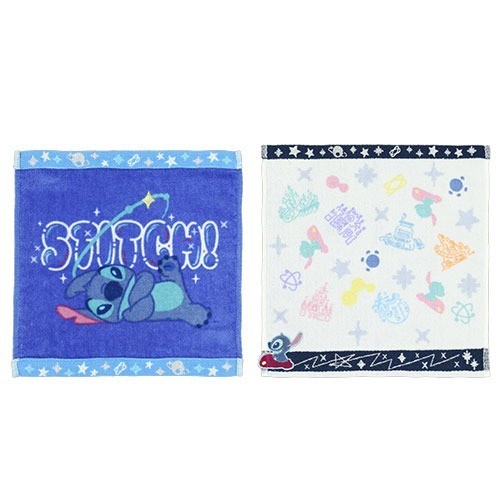 Japan Tokyo Disney Resort Stitch Mini Towel Set 626