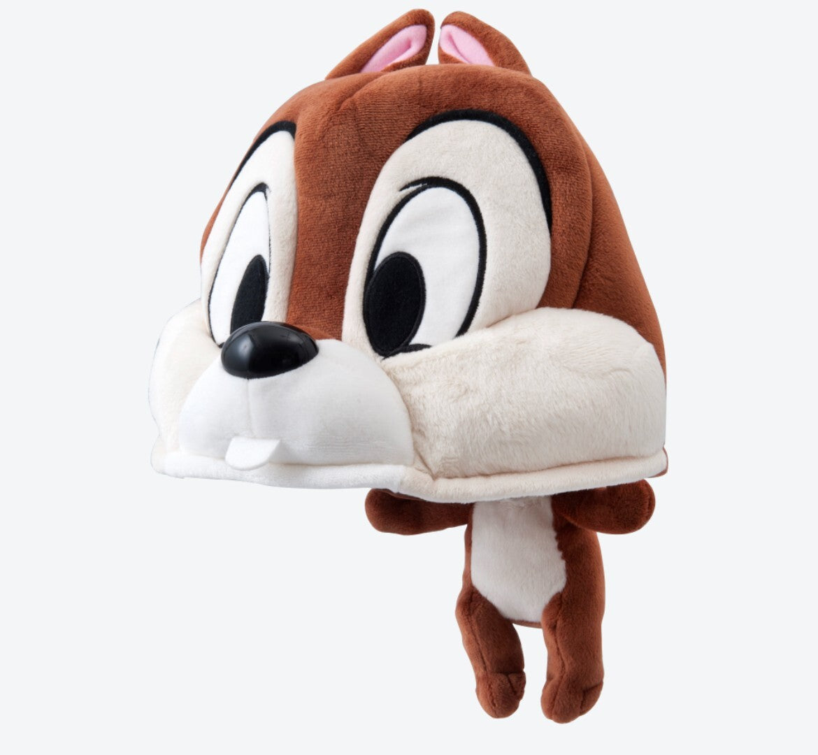 Japan Tokyo Disney Resort Store Ears HeadBand Hat Cap Fluffy Chip & Dale