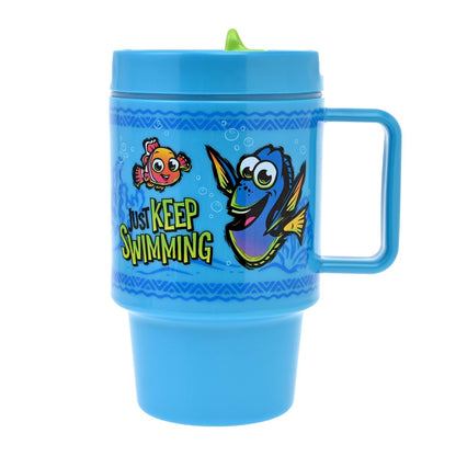 Japan Tokyo Disney Store Nemo & Dory Tumbler Finding Nemo Just Keep Swimming