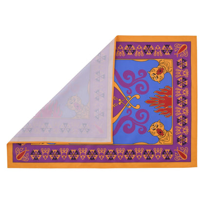 Japan Tokyo Disney Store Magic Carpet Picnic Sheet S Compact with Pouch Aladdin