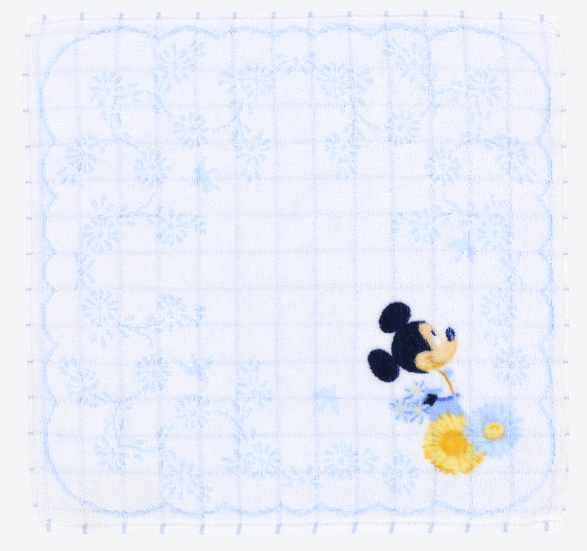 Japan Tokyo Disney Resort Store Mickey Minnie Blue Ever After Mini Towel