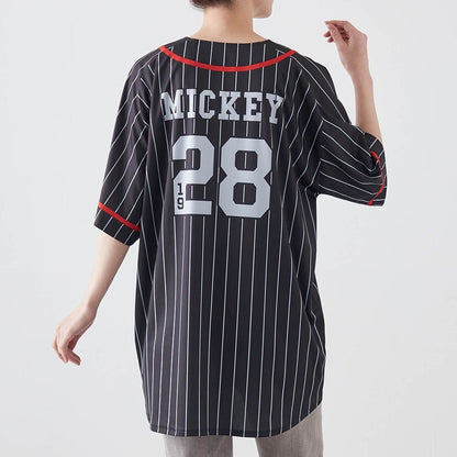 Japan Disney Fantasy Shop Bellemaison Mickey Mouse Baseball Shirt