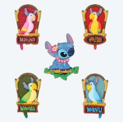 Japan Tokyo Disney Resort Lilo&Stitch Decorative Magnet Set Enchanted Tiki Room