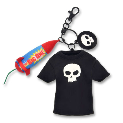 '+Japan Tokyo Disney Store Sid Phillips T-Shirt Plush Toy Keychain Sid Toy Story