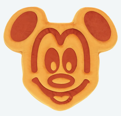 Japan Tokyo Disney Resort limited Mickey Great American Waffle Company Cushion