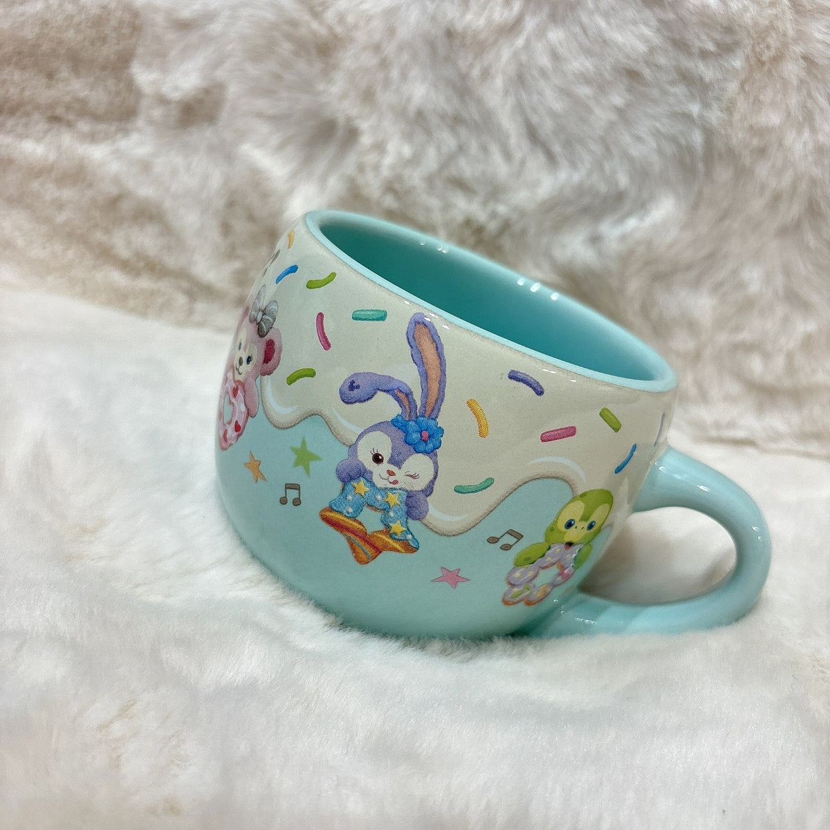 Japan Tokyo Disney Resort Duffy Filled with Smiles! Doughnut Sweets Mug