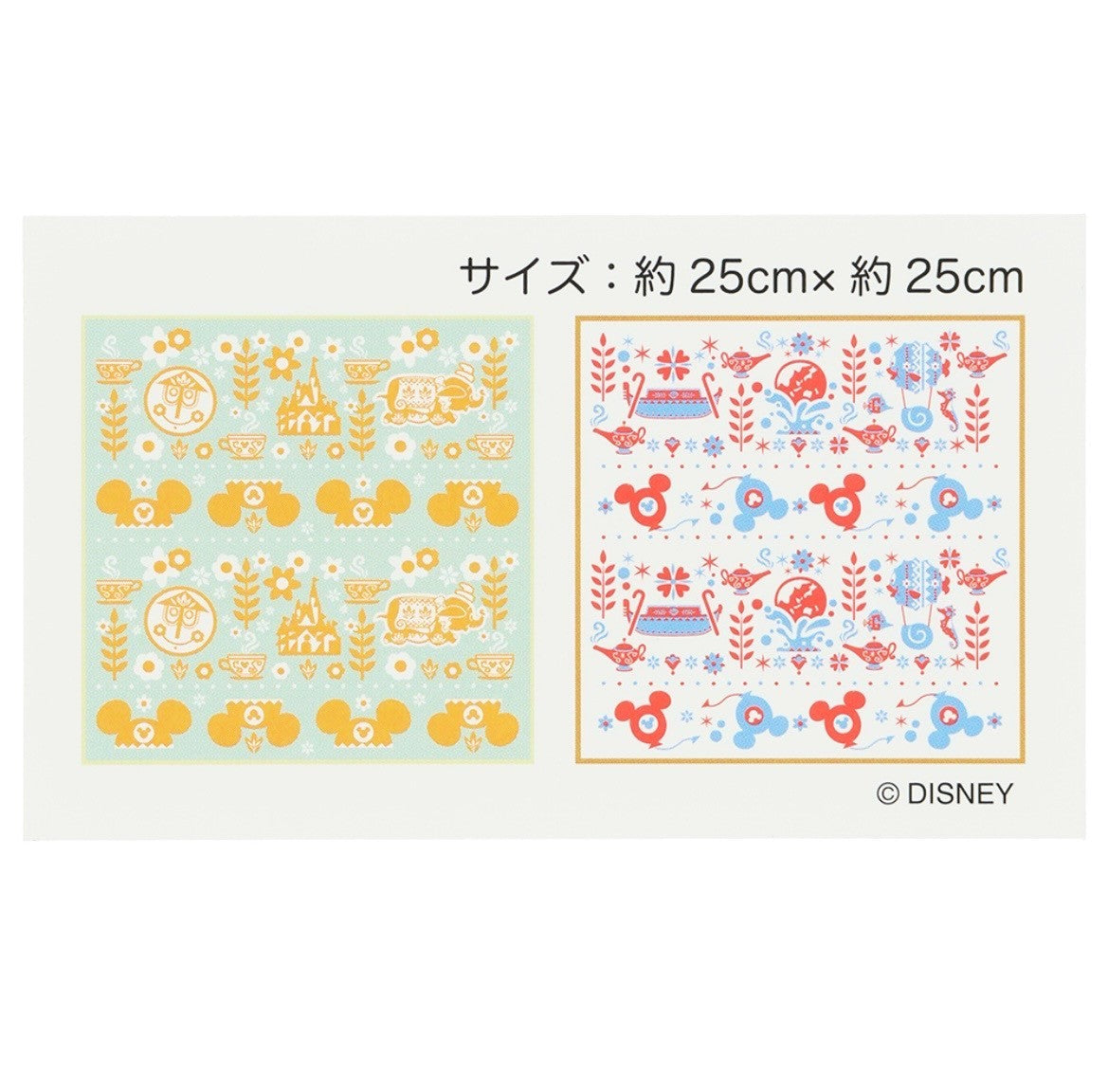 Japan Tokyo Disney Resort Mickey Mouse Handkerchief Kitchen Cloths Towels 2026