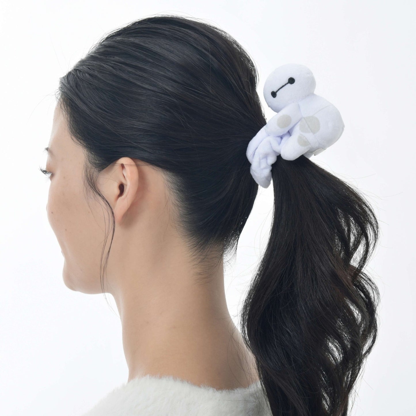 Japan Tokyo Disney Store Baymax Scrunchie Huggable Plush Toy Style
