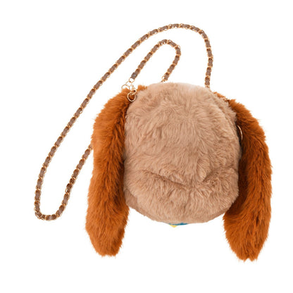 '+Japan Tokyo Disney Store Lady and the Tramp Face Plush Shoulder bag