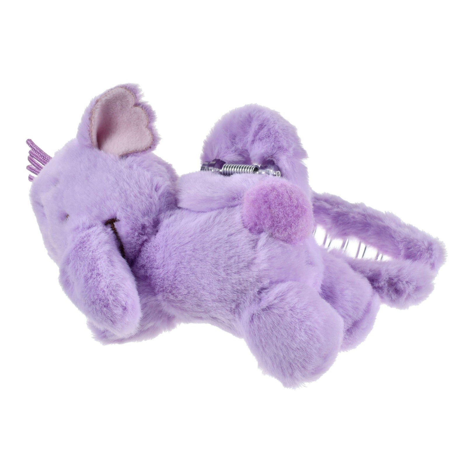 Japan Tokyo Disney Store Lumpy Hair Clip with Hug Plush Style Winnie the Pooh