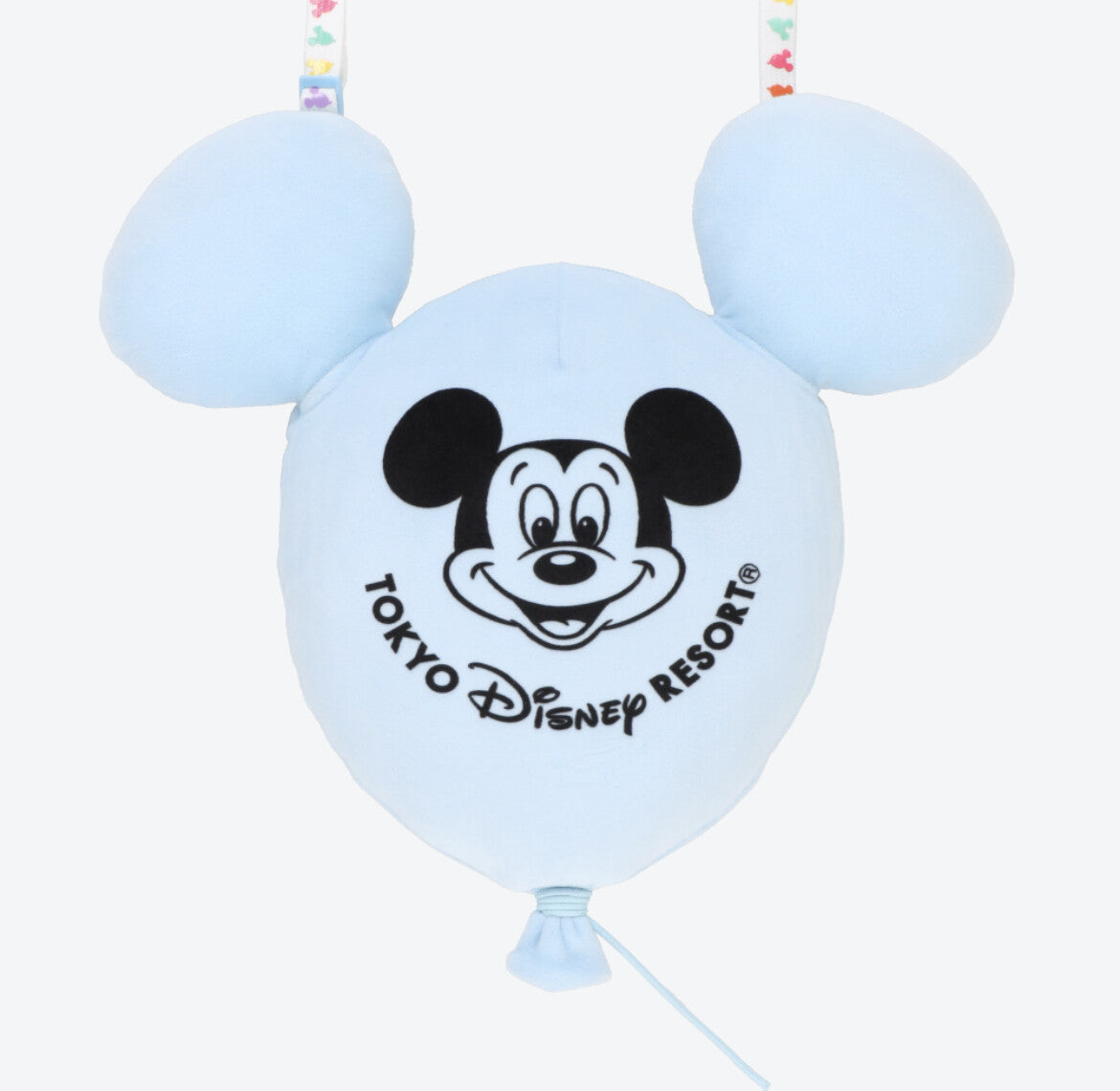Japan Tokyo Disney Resort Mickey Balloon Shoulder Bag Pochette Pouch 2022 Blue