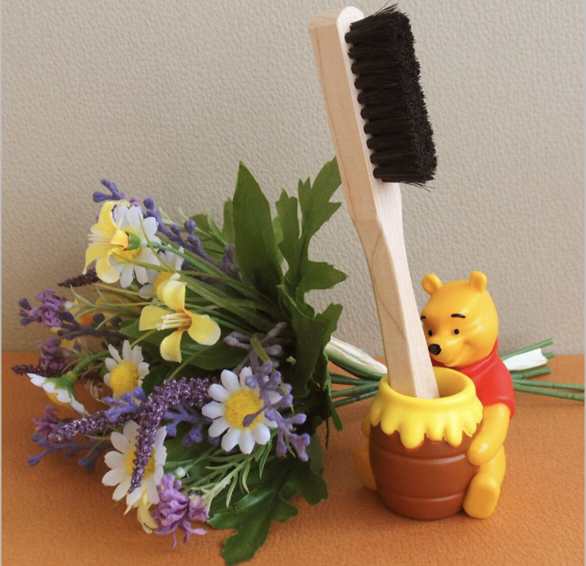 Japan Disney Toothbrush Stand Figure Multi Stand Winnie the Pooh