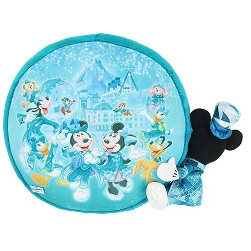 Japan Tokyo Disney Resort Sea 25th Sparkling Jubilee Mickey Mouse Cushion