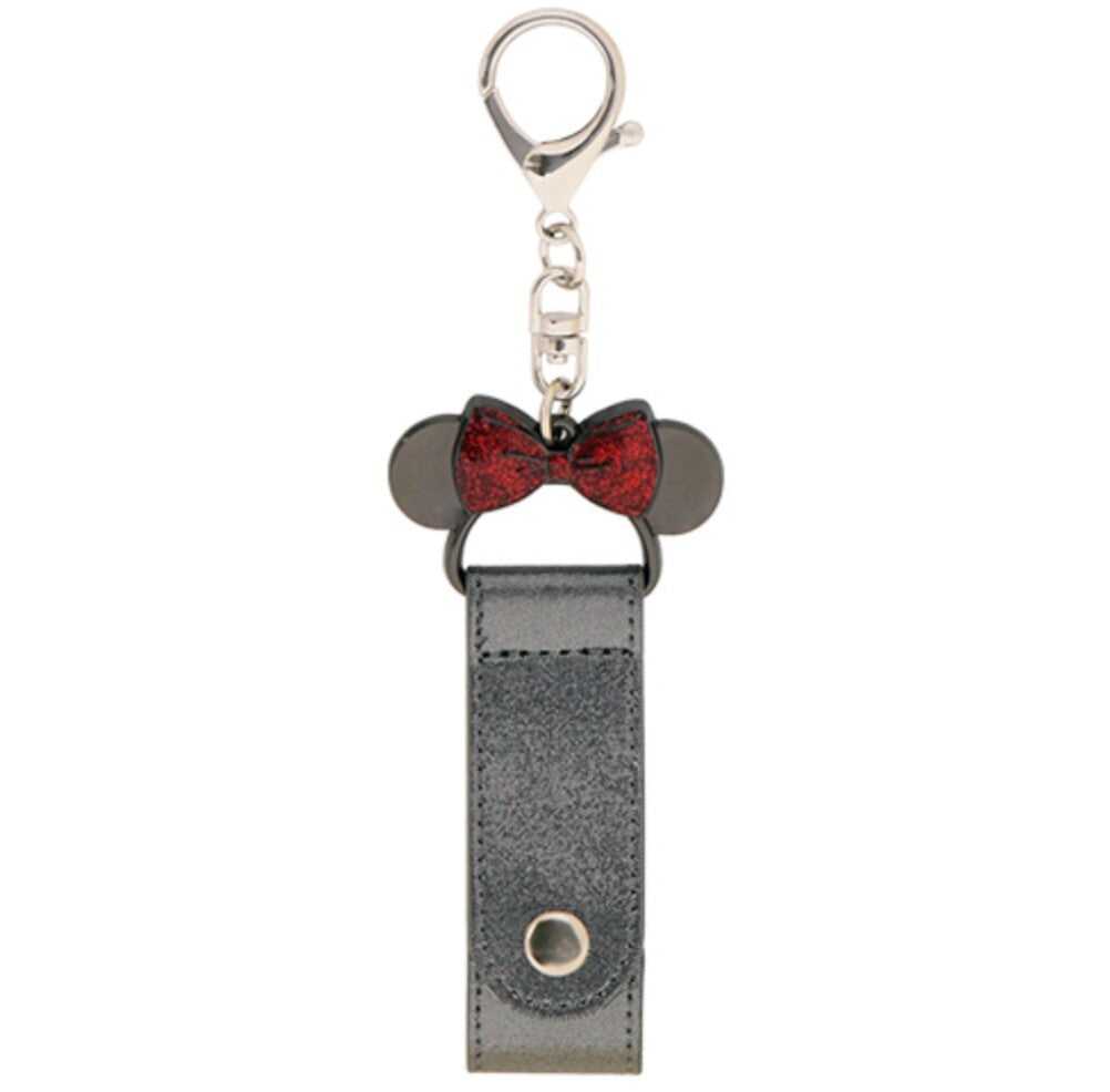 Japan Tokyo Disney Resort Ears holder keychain Headband Ribbon 2023 Black