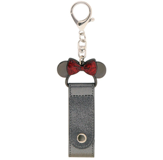 Japan Tokyo Disney Resort Ears holder keychain Headband Ribbon 2023 Black