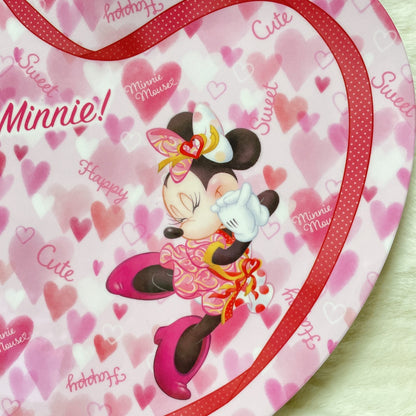 Japan Tokyo Disney Resort Minnie Besties Bash 2023 souvenir plate Heart