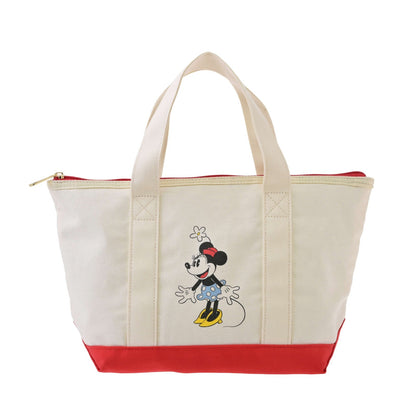 Japan Tokyo Disney Store Minnie Mouse Cool Tote Insulated Bag S Bicolor