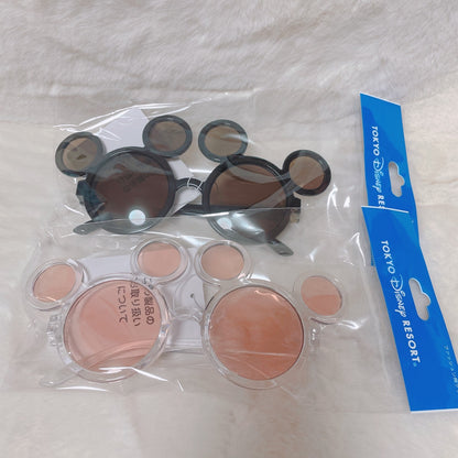 Japan Tokyo Disney Resort Fashion Sunglasses Mickey Summer Edge Set of 2