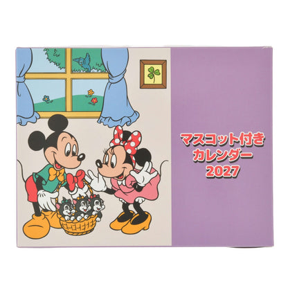 Japan Tokyo Disney Store Mickey Desktop Figure CALENDAR & ORGANIZER 2027