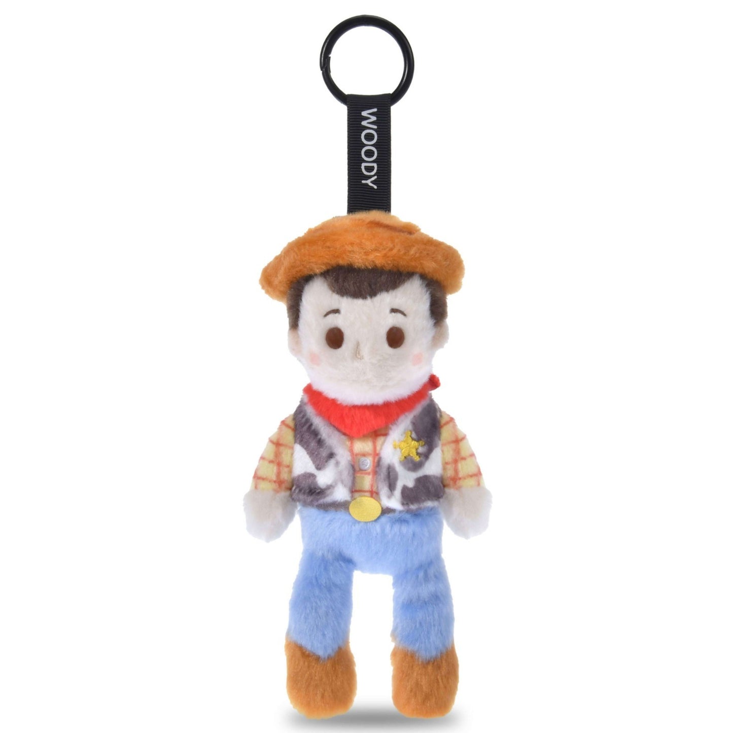 Japan Tokyo Disney Store Woody Plush Toy Keychain PALNUI Toy Story