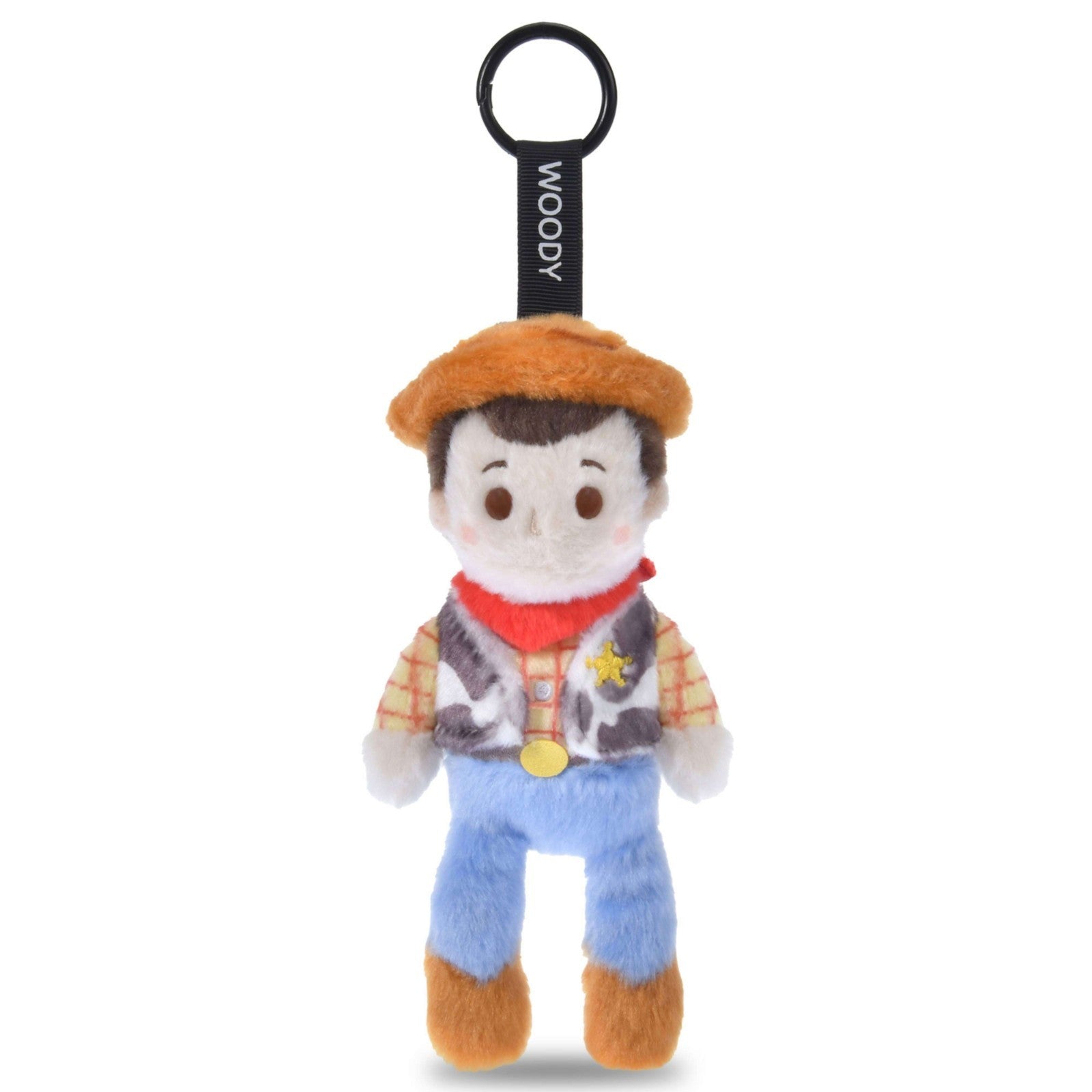 Japan Tokyo Disney Store Woody Plush Toy Keychain PALNUI Toy Story