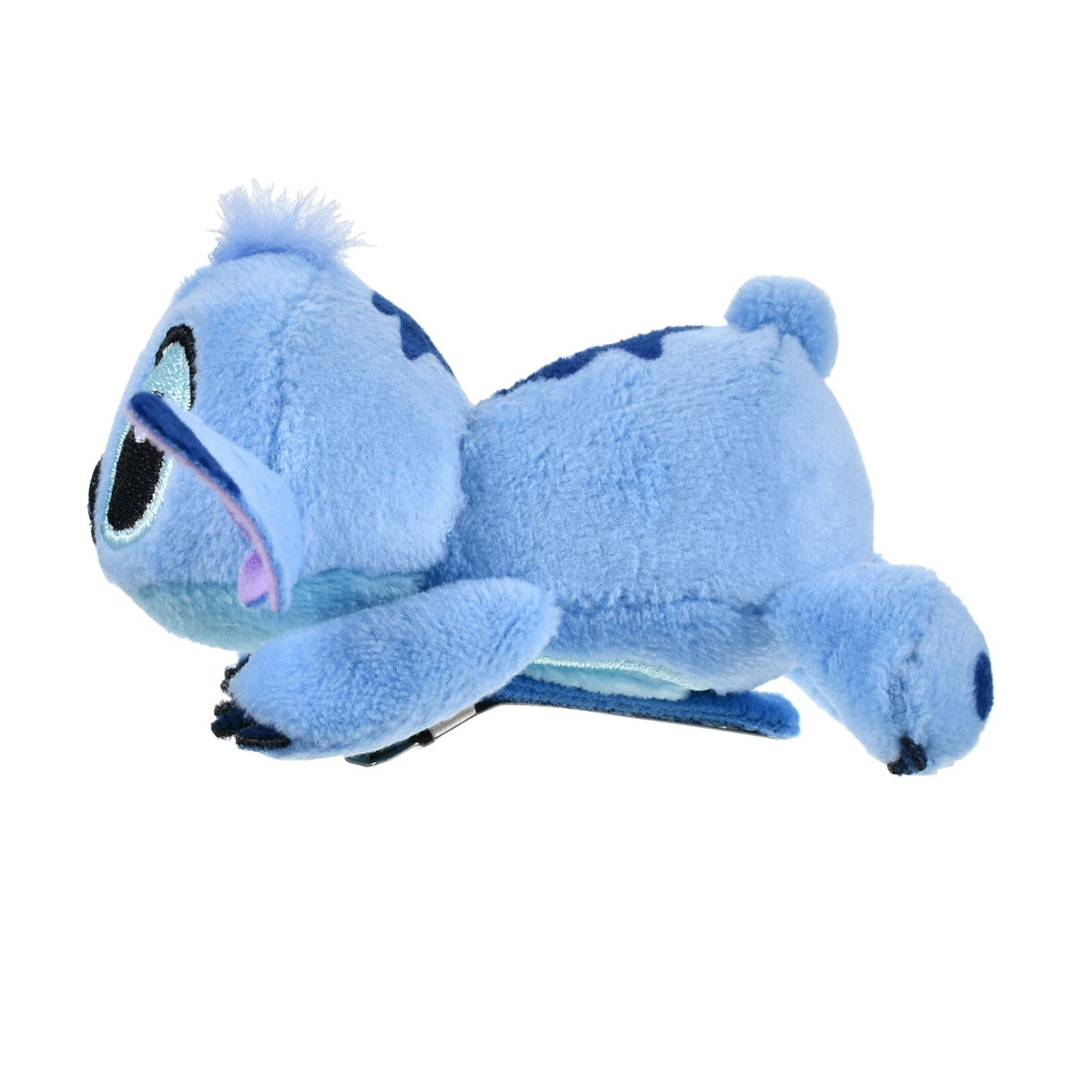 Japan Tokyo Disney Store Stitch Hair Clip Flat Plush Toy Style