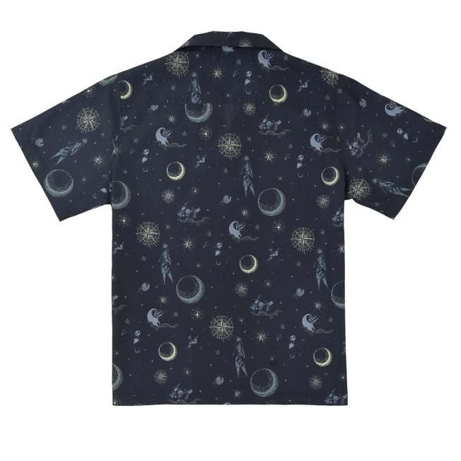 Japan Tokyo Disney Store Short-sleeved Shirt Nightmare Before Christmas