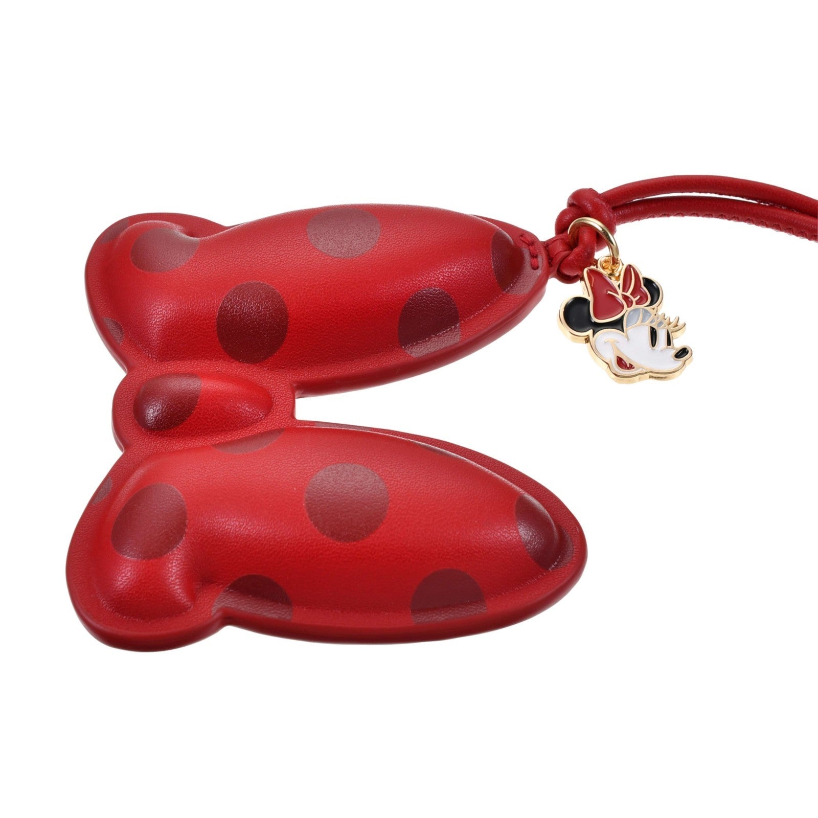 Japan Tokyo Disney Store Minnie Bag Charm with Mirror Carabiner Fashion Charm