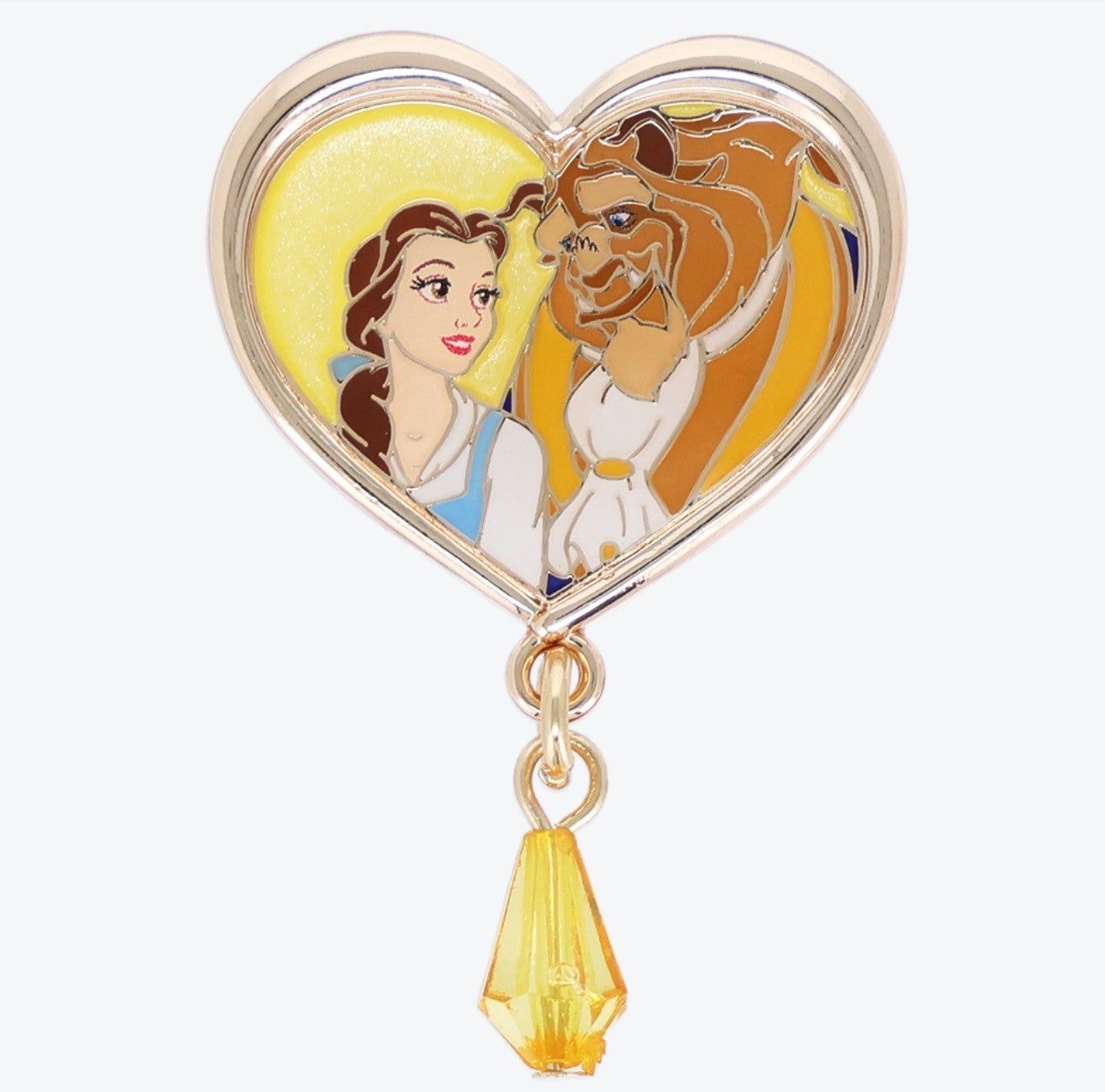 Japan Tokyo Disney Resort Princess Heart Pin Badge Set of 3