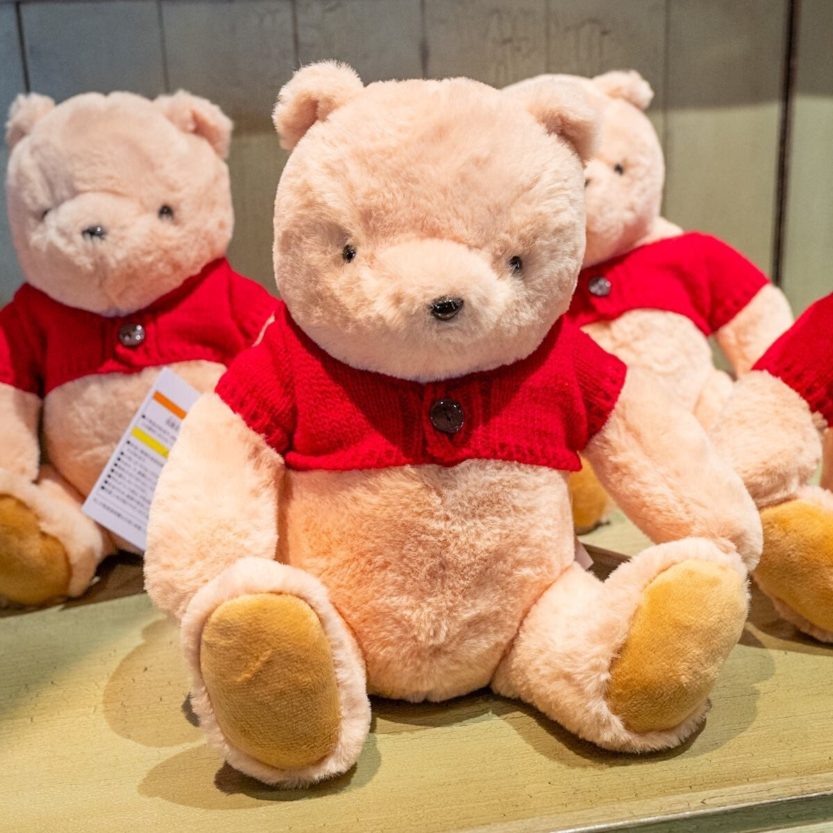Japan Tokyo Disney Resort Classic Pooh Winnie the Pooh Retro Fluffy Plush Toy