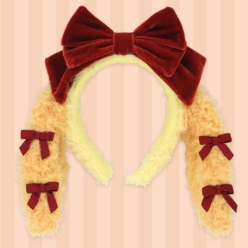 Japan Tokyo Disney Resort Duffy Halloween 2026  CookieAnn Headband Ears Ribbon