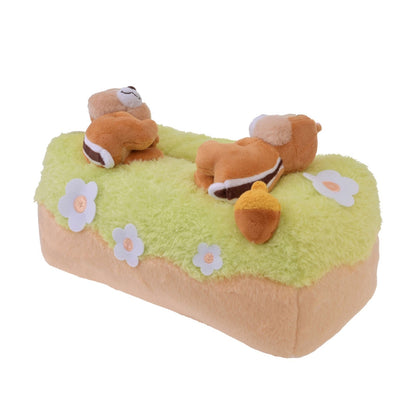 Japan Tokyo Disney Store Chip & Dale Tissue Box Cover Nap