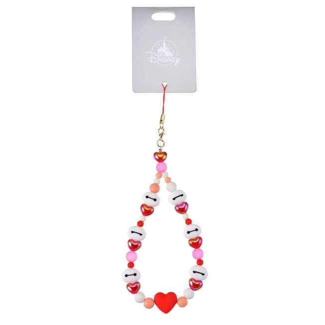 Japan Tokyo Disney Store Baymax Strap Face Beads Hands-Free Goods