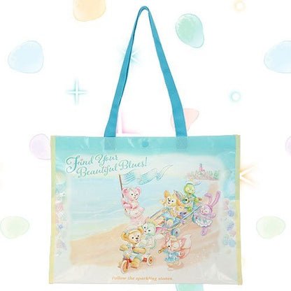 Japan Tokyo Disney Resort Find Your Beautiful Blue Duffy Shopping Bag