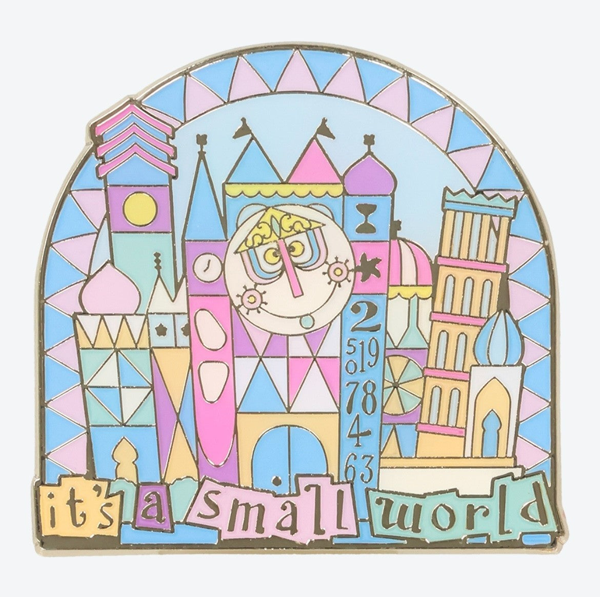 Japan Tokyo Disney Resort It's a Small World Pin Badge Limited 2026