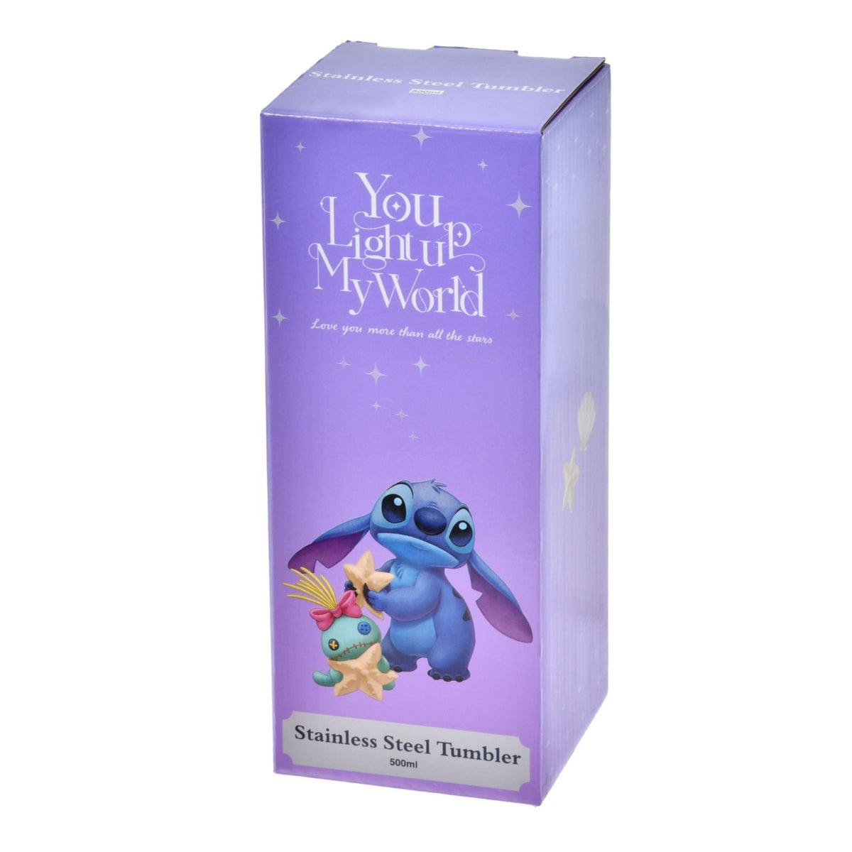 Japan Tokyo Disney Store Stitch & Scrump Stainless Steel Tumbler Day Collection