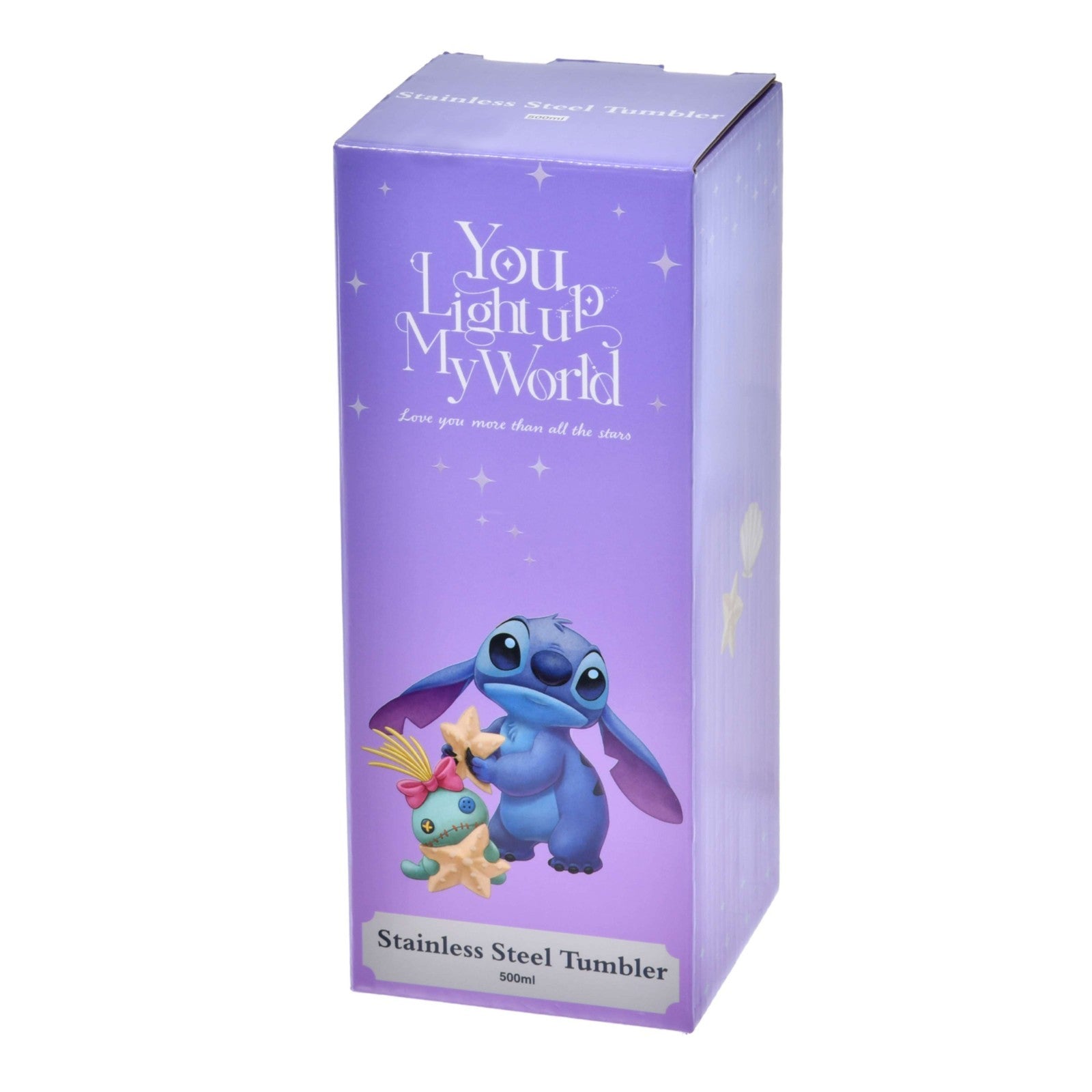 Japan Tokyo Disney Store Stitch & Scrump Stainless Steel Tumbler Day Collection