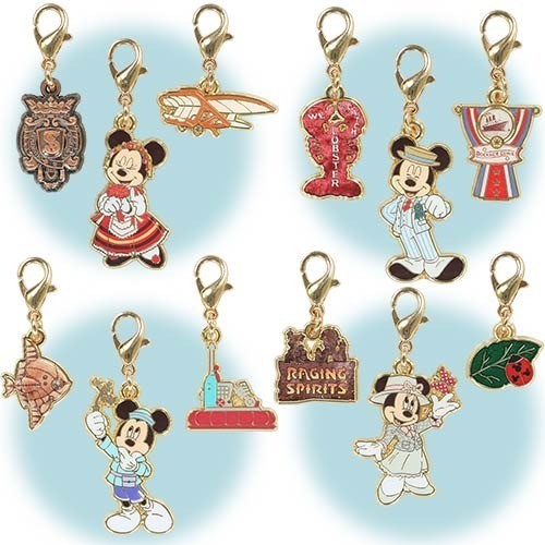 Japan Tokyo Disney Resort Mickey Mouse Charm Set Sea 25th