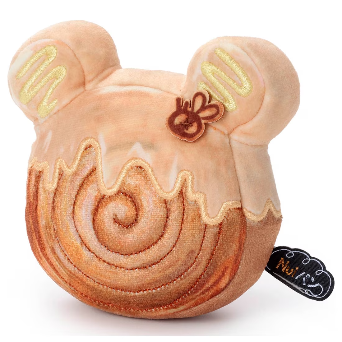 Japan Disney Takara Tomy Nui Pan Bakery Croissant Roll Plush Toy Winnie the Pooh