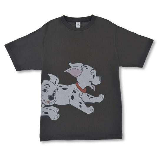 Japan Tokyo Disney Store 101 Dalmatians Short-Sleeve T-Shirt Gray T-Collection