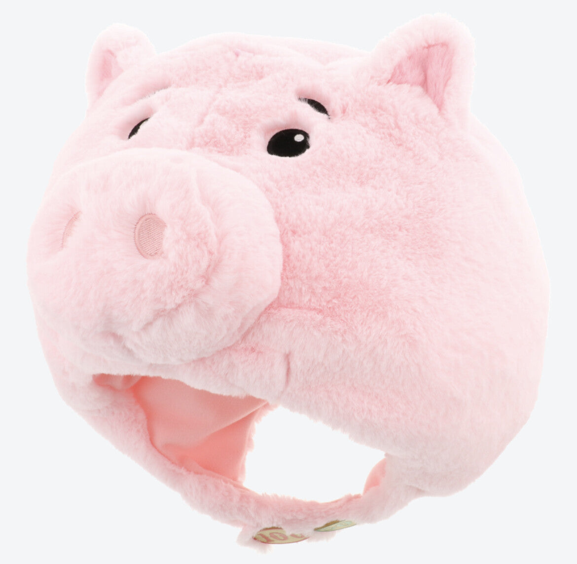 Japan Tokyo Disney Resort Store Ears HeadBand Hat Cap Fluffy Ham Plush Winter
