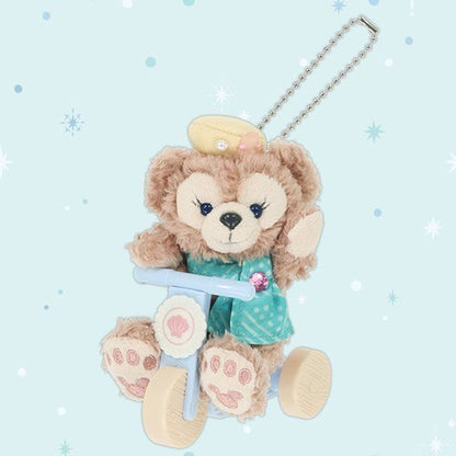 Japan Tokyo Disney Resort Duffy Beautiful Blue Plush Keychain ShellieMay 