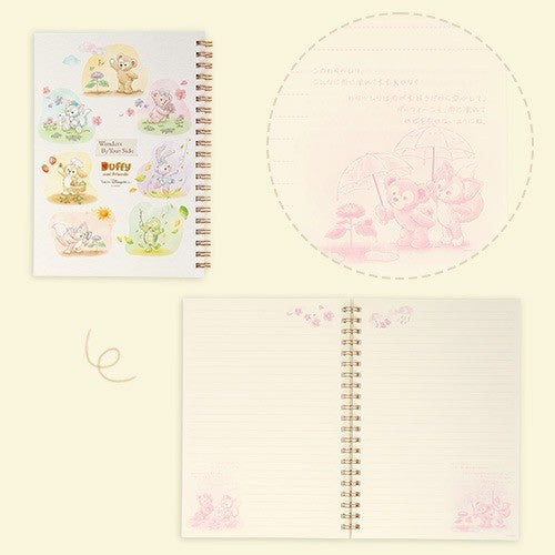 Japan Tokyo Disney Resort Wonders by Your Side Duffy Notebook